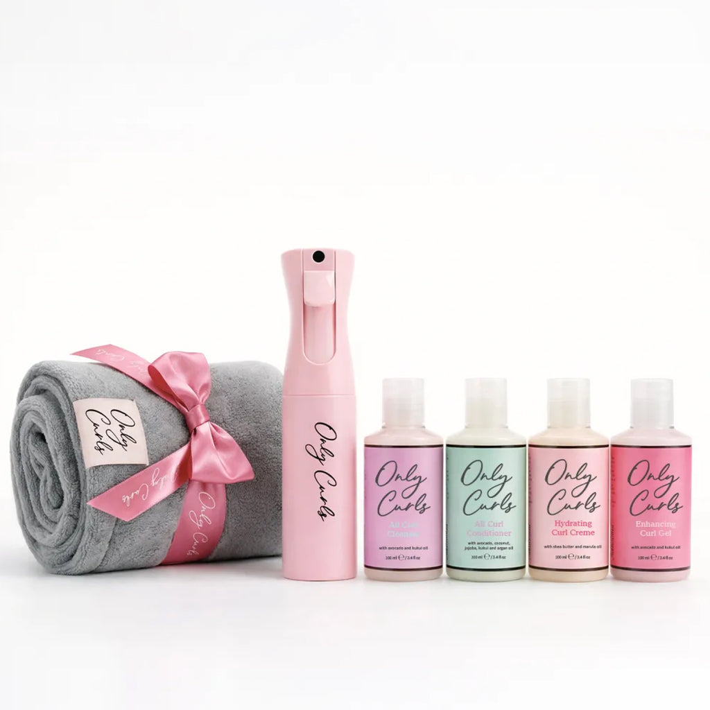 Curly Hair Discovery Set – Cleanse, Hydrate & Define Curl Routine - Only Curls