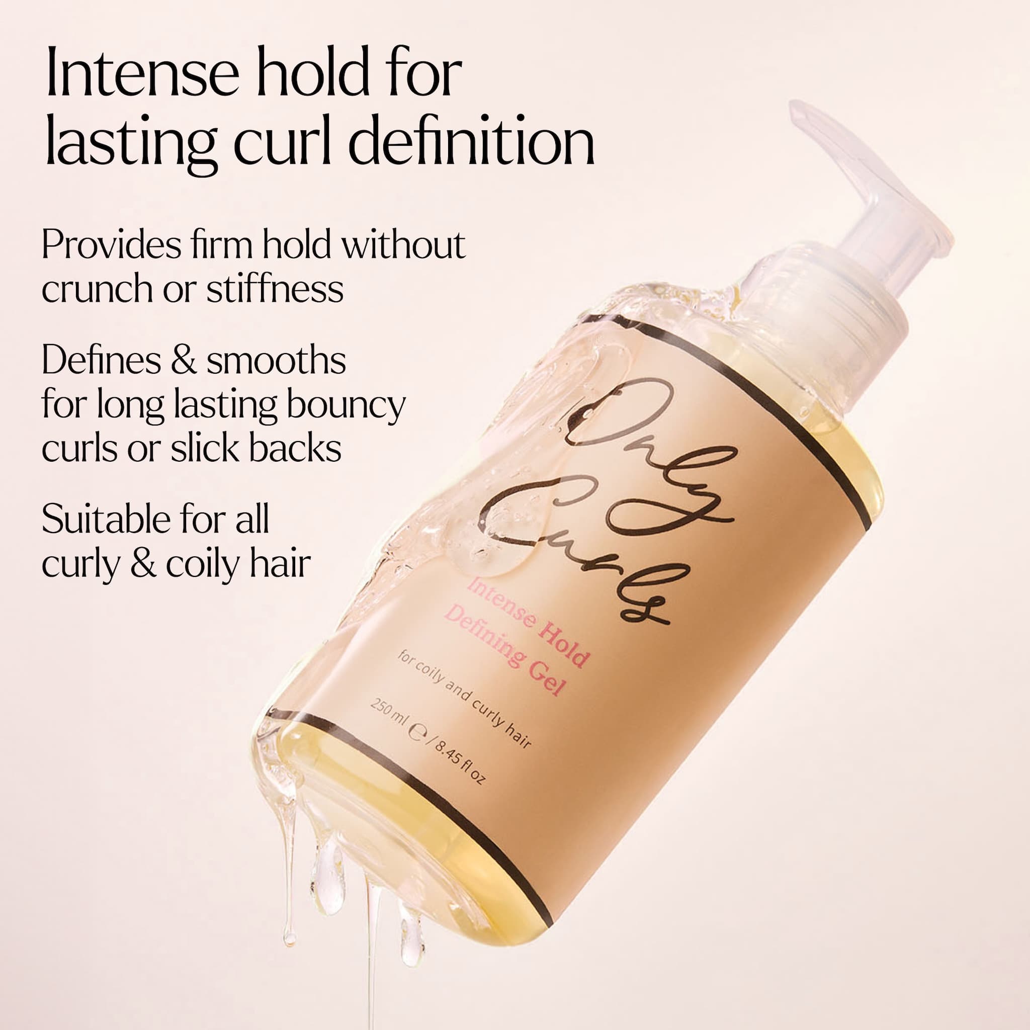 Only Curls Intense Hold Defining Gel