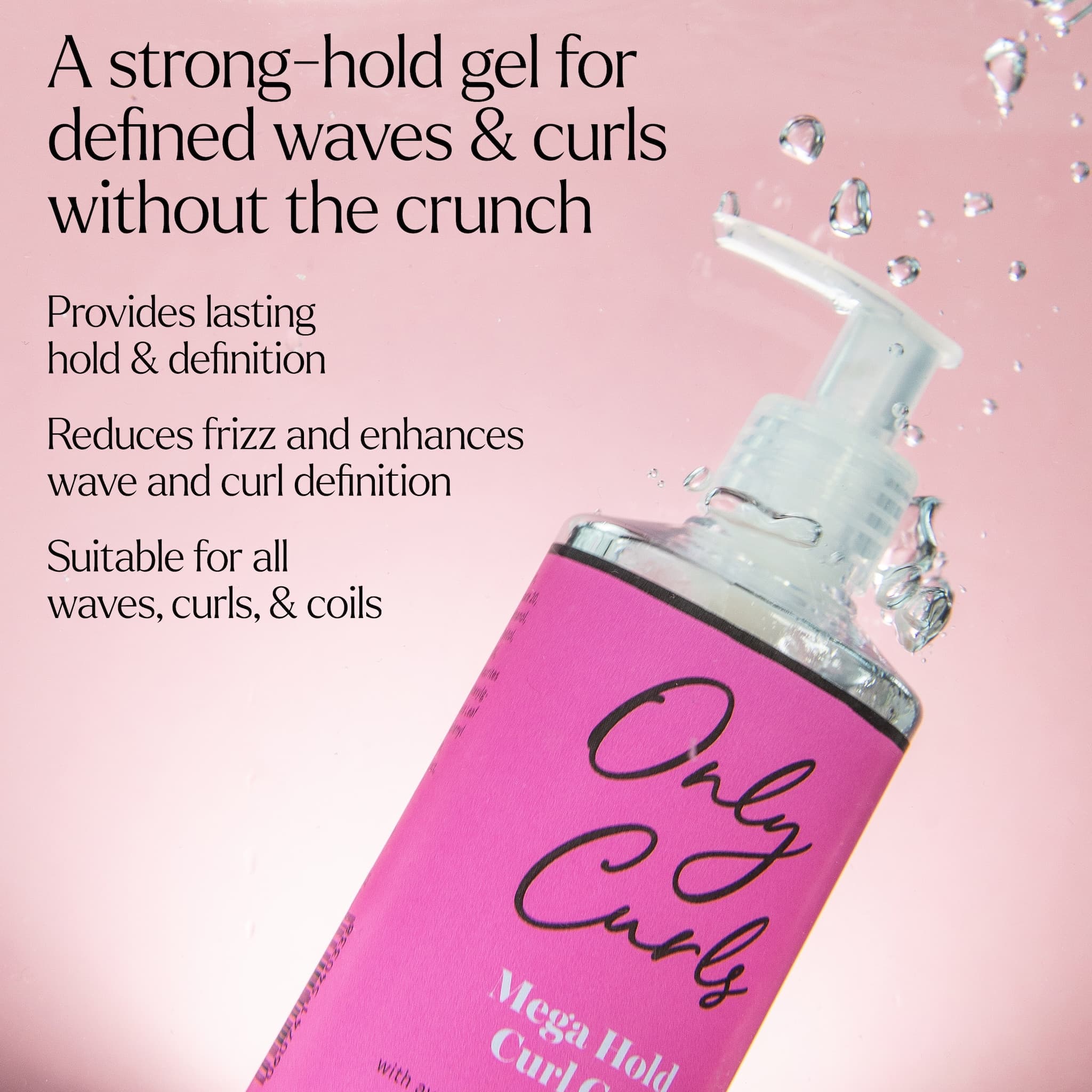 Only Curls Mega Hold Curl Gel