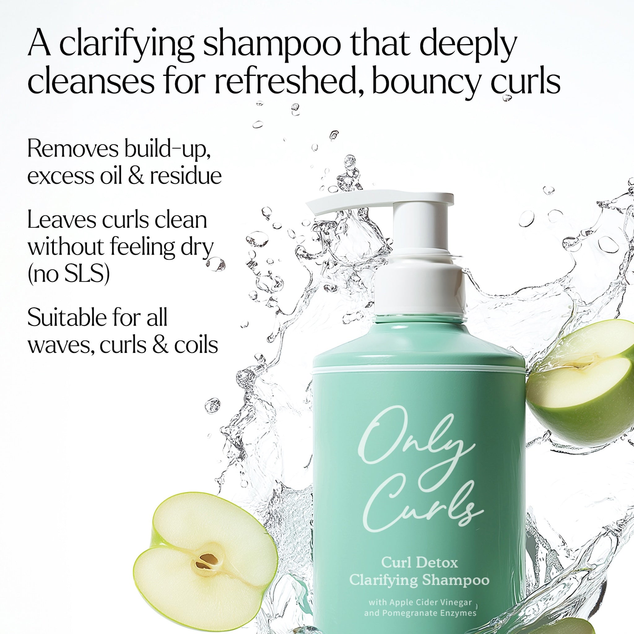 Only Curls Curl Detox Clarifying Shampoo