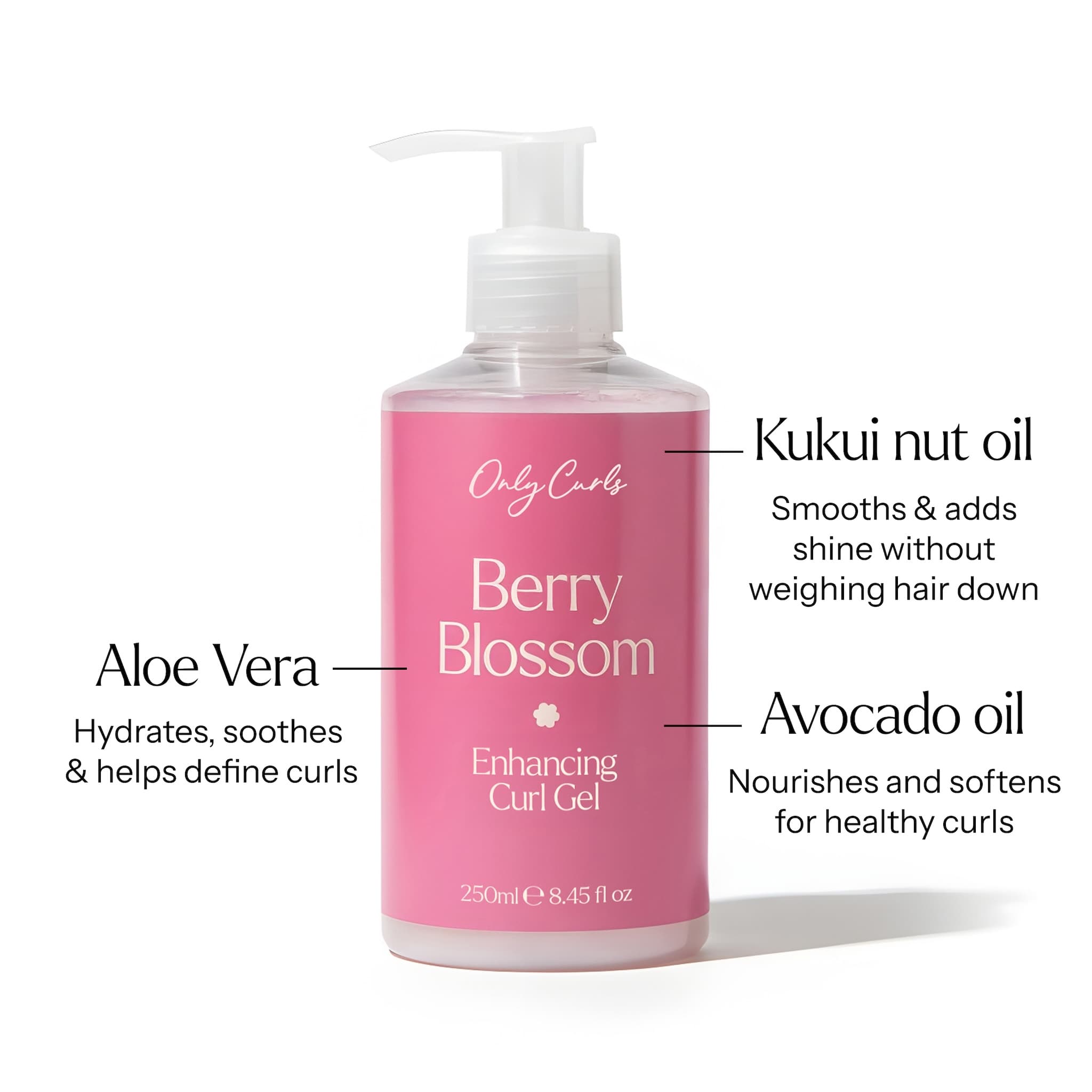 Only Curls Berry Blossom Enhancing Curl Gel