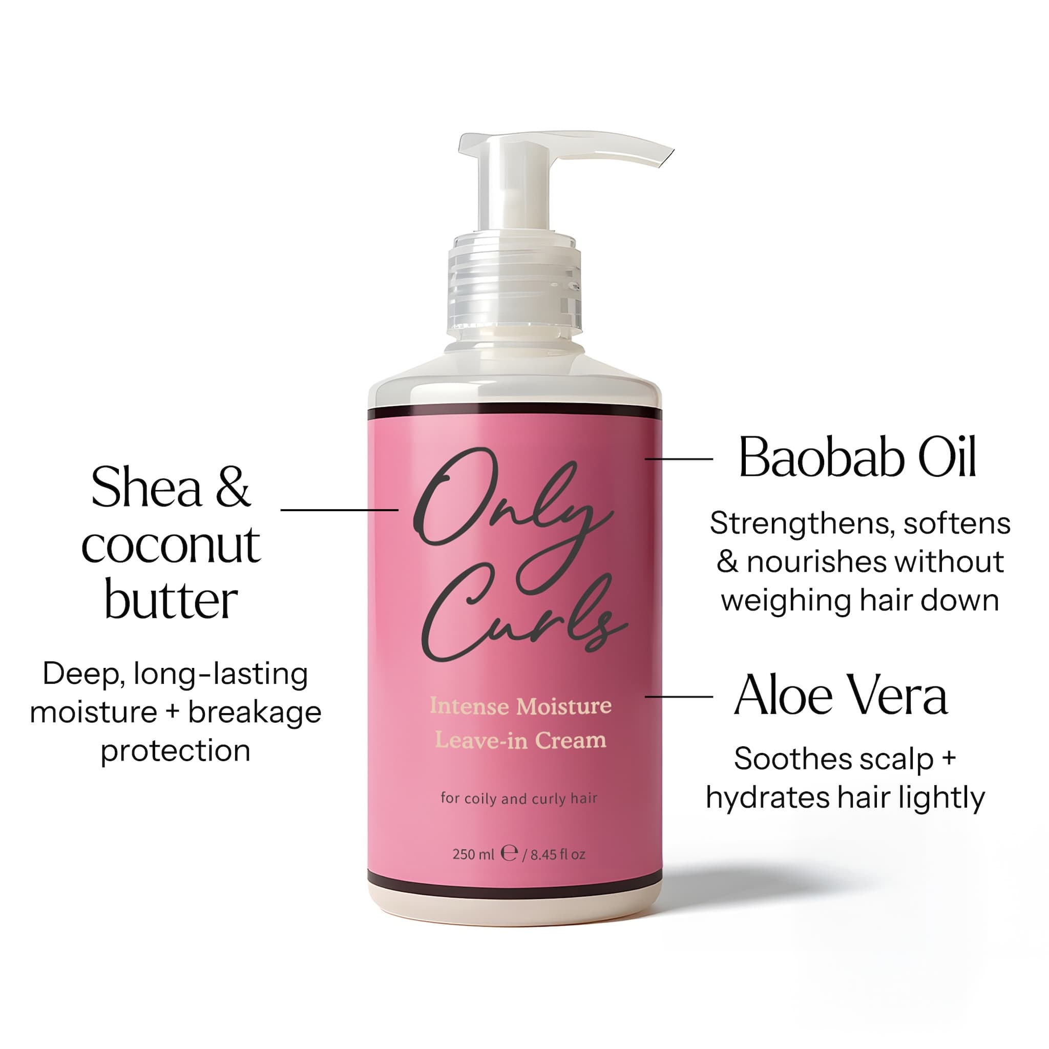 Only Curls Intense Moisture Leave-in Cream
