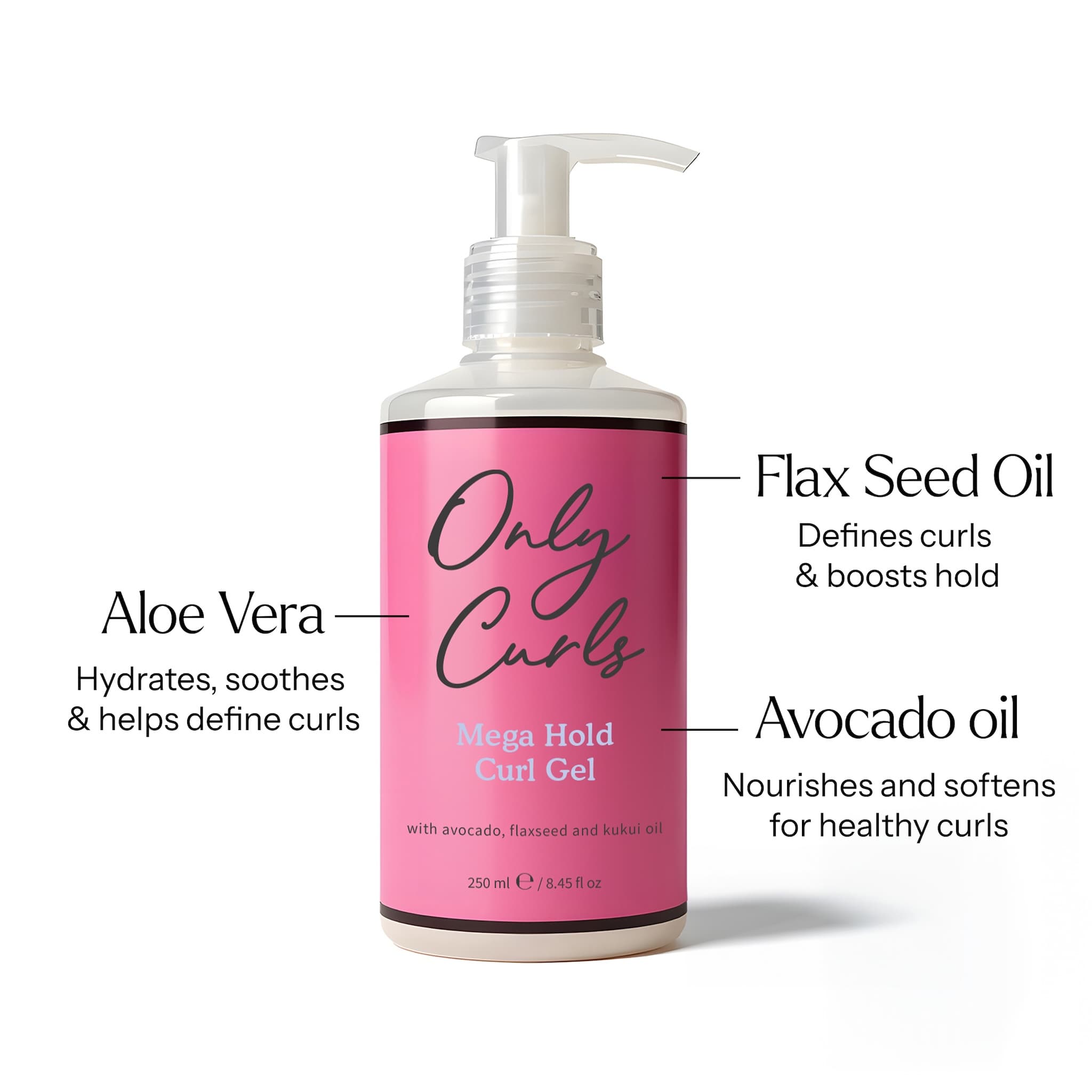 Only Curls Mega Hold Curl Gel