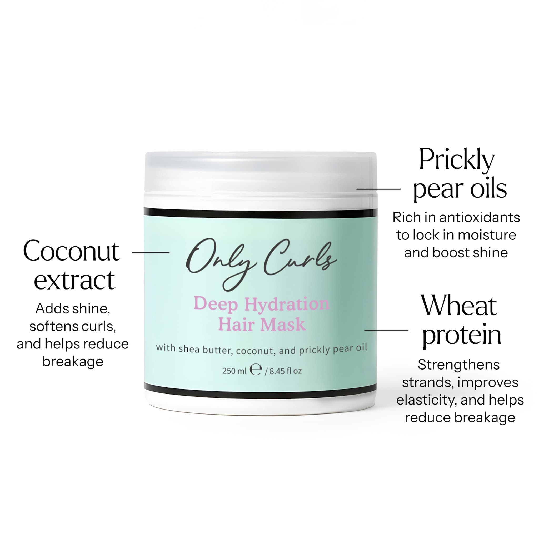 Only Curls Deep Hydration Hair Mask