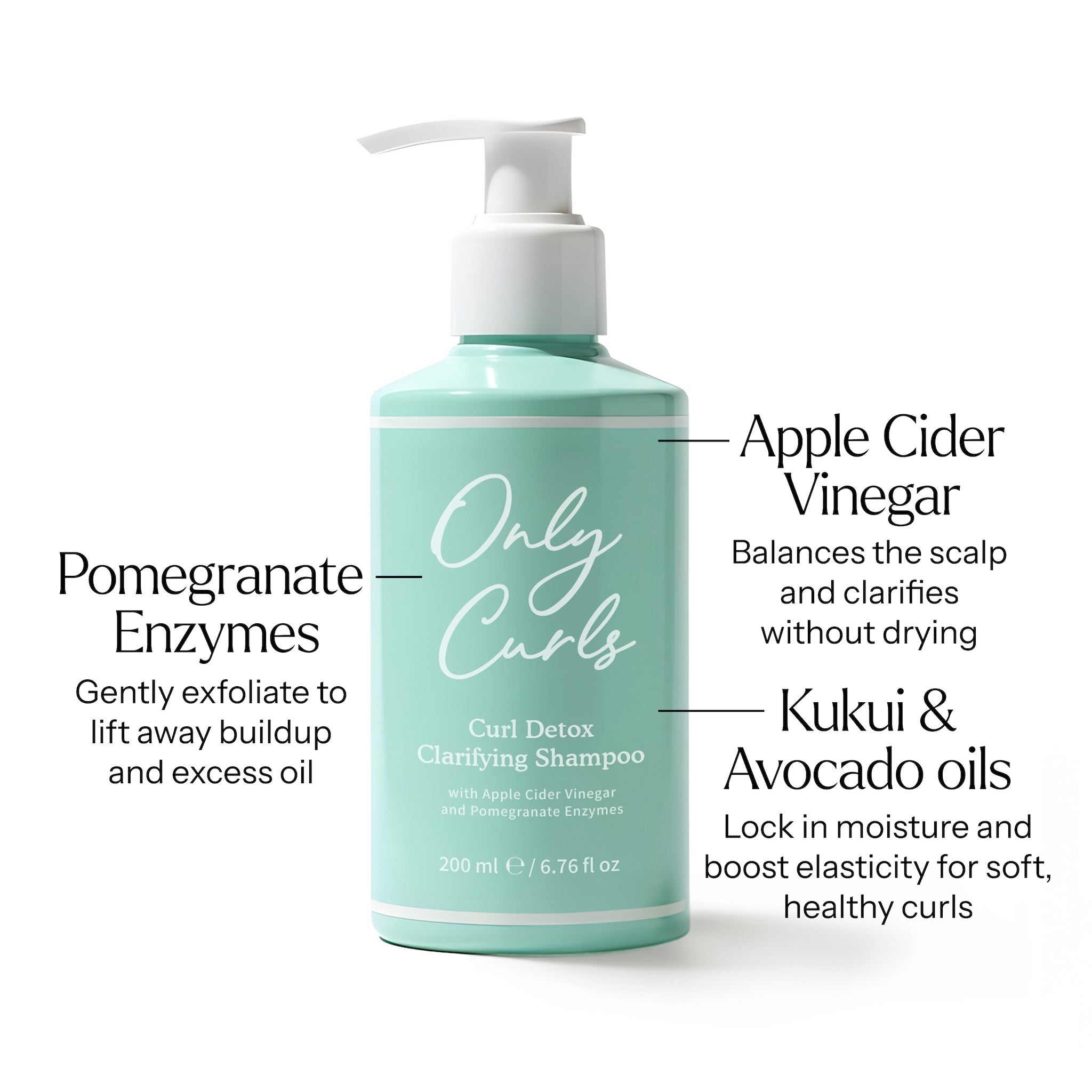 Only Curls Curl Detox Clarifying Shampoo