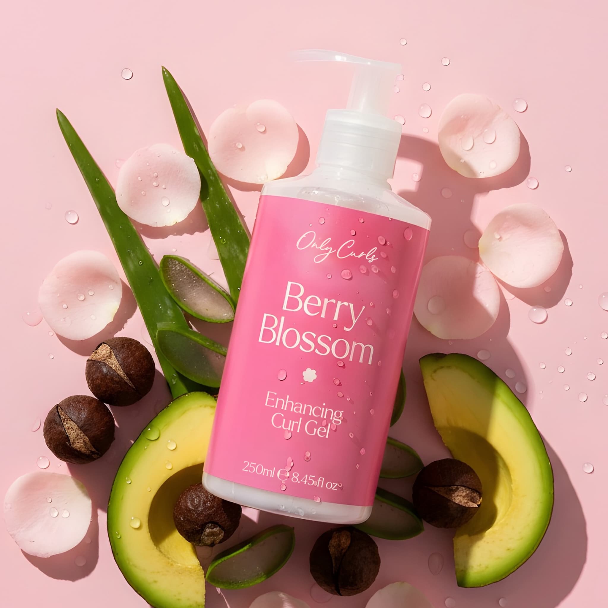 Only Curls Berry Blossom Enhancing Curl Gel