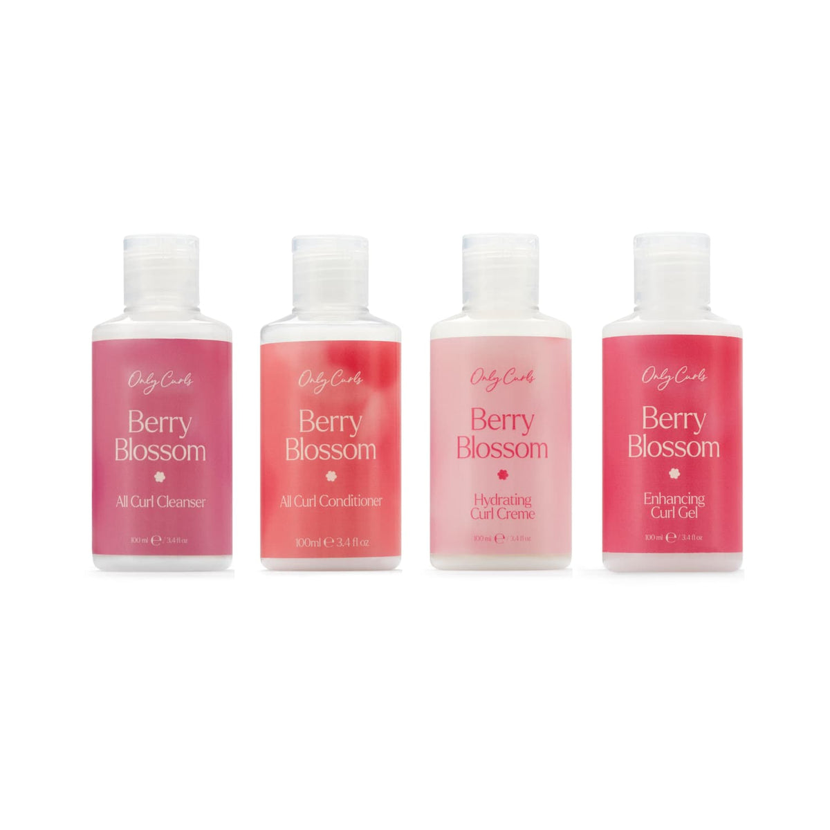 Only Curls Berry Blossom Mini Travel Bundle - Only Curls
