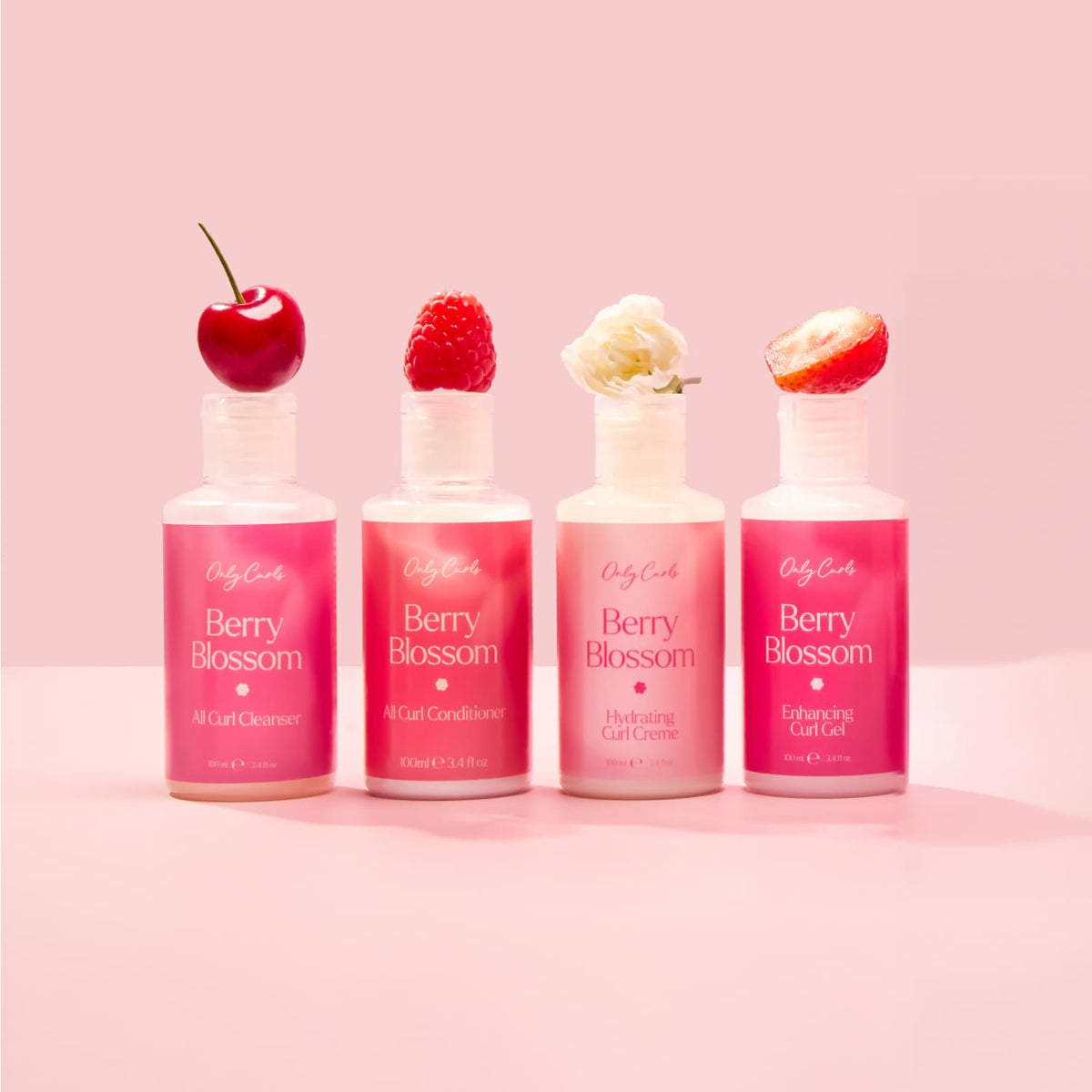 Only Curls Berry Blossom Mini Travel Bundle - Only Curls