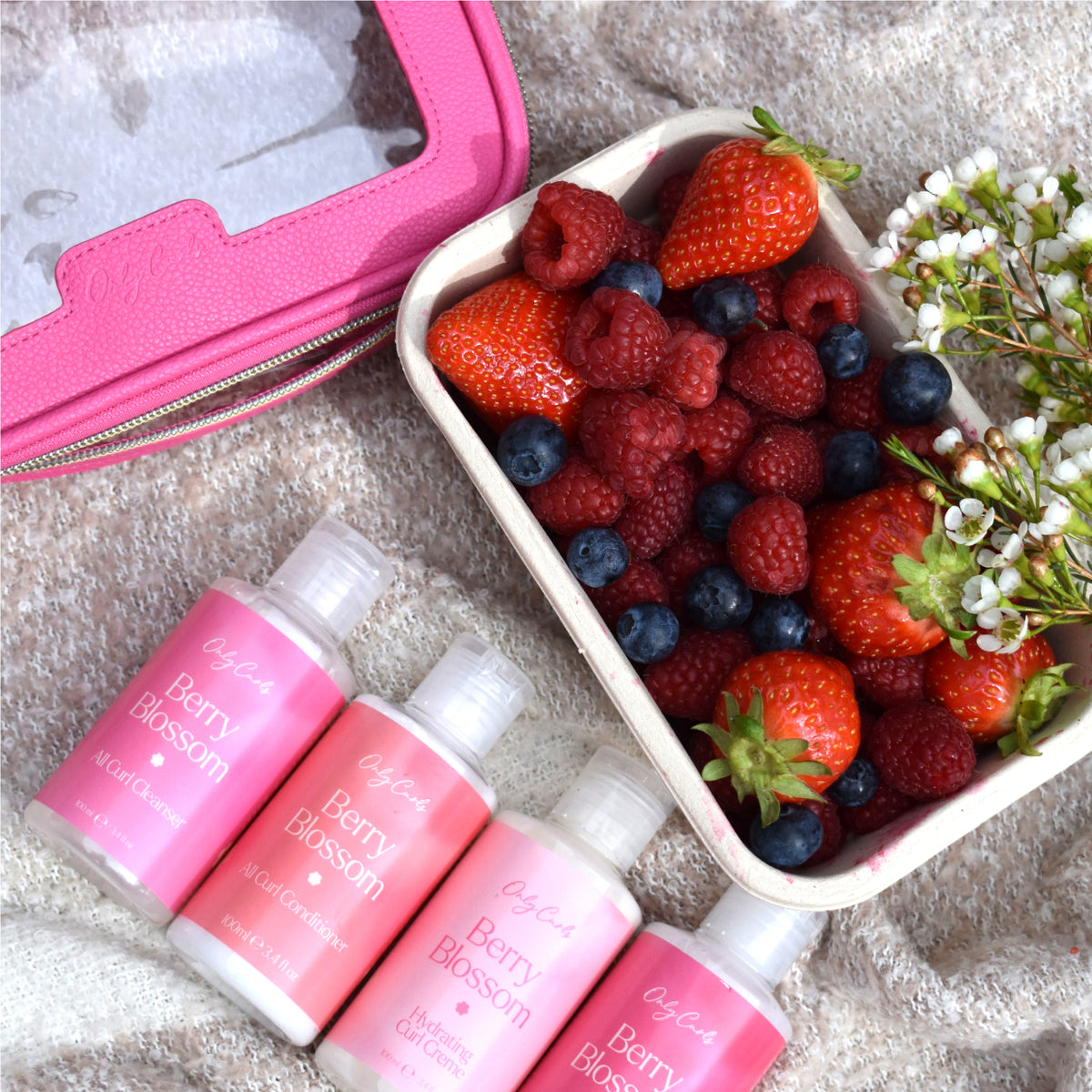 Berry Blossom Travel Set