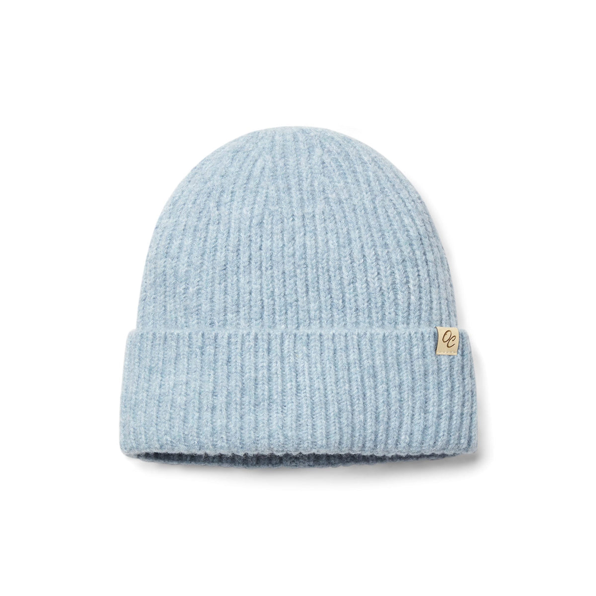 Only Curls Satin Lined Beanie - Ella in Light Blue