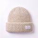 Little Curls Ivory Super Soft Satin-Lined Beanie