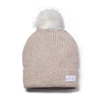 Little Curls Satin Lined Knitted Beanie Hat - Funfetti with Pom Pom - Only Curls