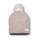Little Curls Satin Lined Knitted Beanie Hat - Funfetti with Pom Pom