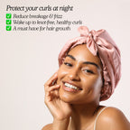 Only Curls Satin Sleep Turban - Sage