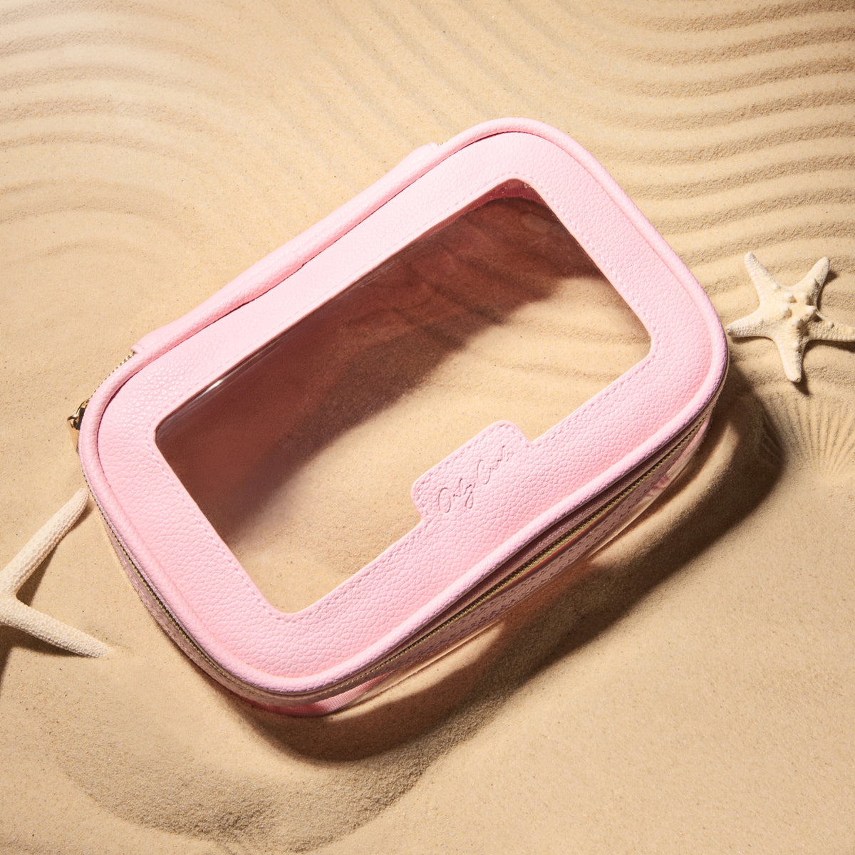Powder Pink Travel Wash Bag