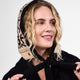 Only Curls Fluffy Leopard Satin-Lined Hood