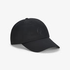 Satin Lined Baseball Hat (full cap) - Black