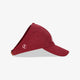 Satin Lined Baseball Hat (open back) - Burgundy Curl Club