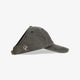Satin Lined Baseball Hat (open back) - Washed Black The Curls Are The Outfit
