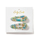 Only Curls Colour Splash Crocodile Hair Clips